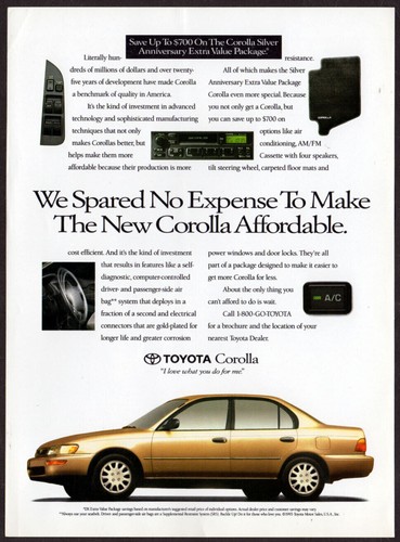 1994 toyota corolla vintage - 1994,