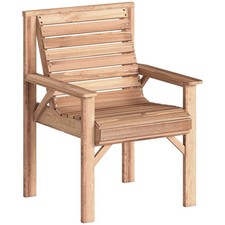 Outsunny wood garden - outsunny, chair