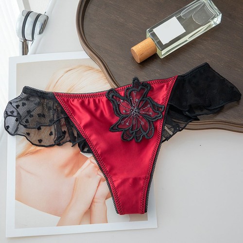 Women floral ruffle string - g,