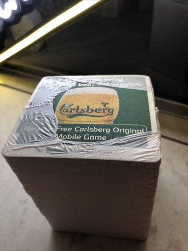 Carlsberg beer mats bar - carlsberg,