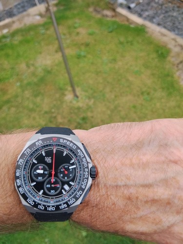 Mens chronograph watch - chronograph,