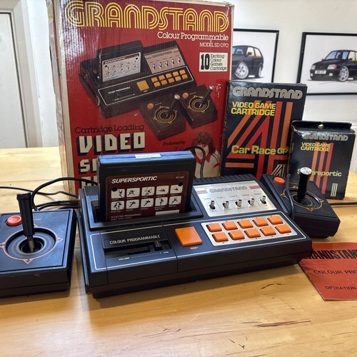 Vintage grandstand video - vintage,