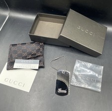 Gucci Dog Tag Keychain Key