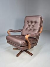 Vintage Danish Swivel Lounge
