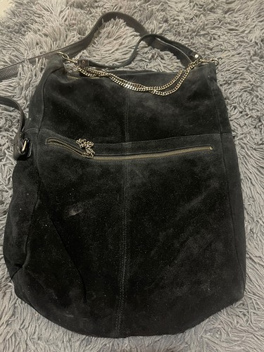 Topshop convertible suede bag - suede,