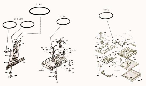 Sony belt kit - sony, for