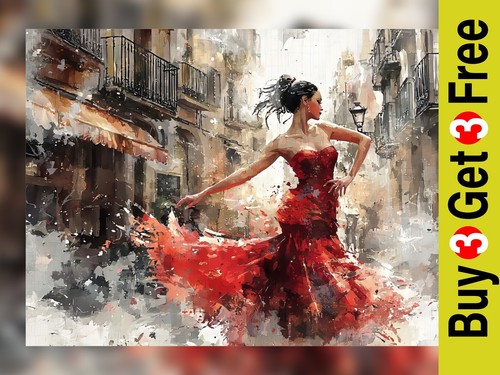 Flamenco dancer passion - flamenco,