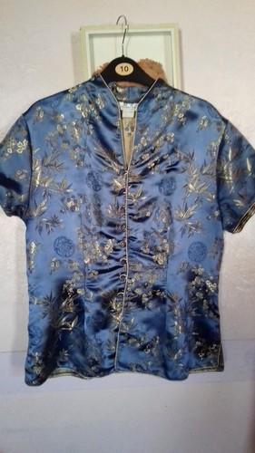 1940s 1950s asian blouse - , top