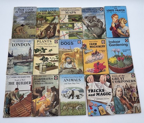 Vintage ladybird books set - vintage,