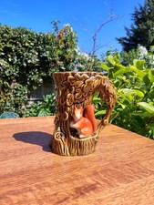 Vintage Sylvac Squirrel Vase /
