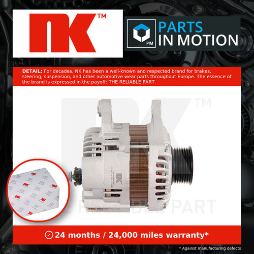 Alternator fits nissan micra - alternator,