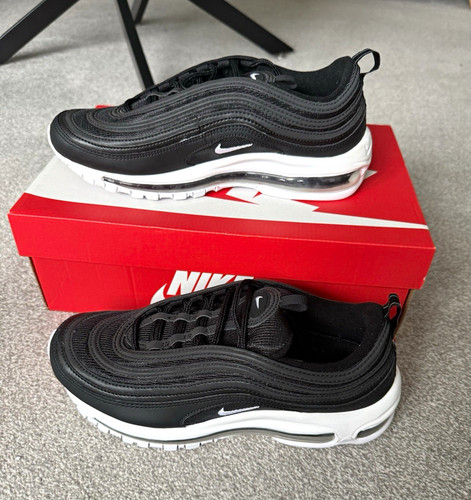 Nike air max black - 97, black/white