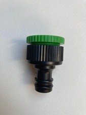 Threaded Tap reducing Adaptor, Plastic, 25mm (1 inch) tap to 19mm (3/4inch)