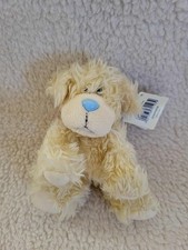 RARE MY BLUE NOSE FRIENDS TATTY PUPPY YELLOW DOG SMALL 5” SOFT TOY PLUSH HTF