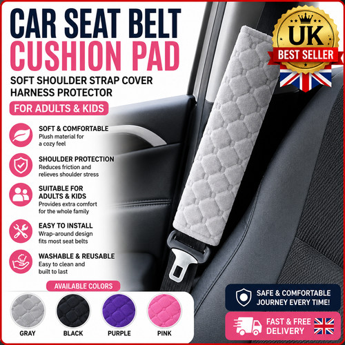 Car seat belt cushion pad - belt,