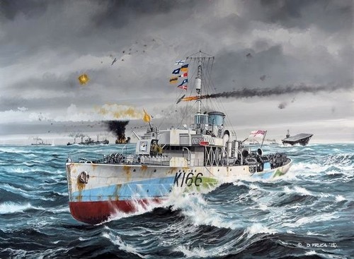 Flower class corvette hmcs - flower,