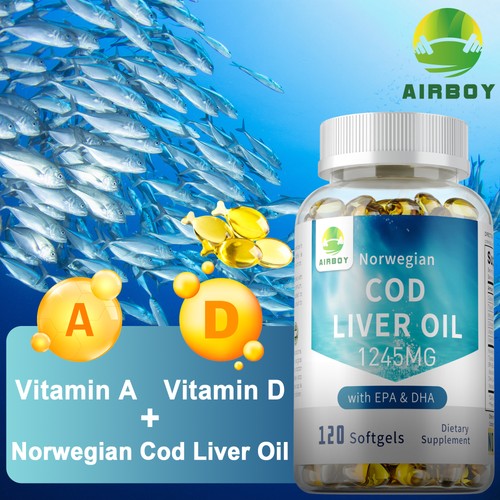 Cod liver oil 120pcs - oil,