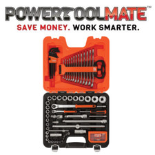 Bahco S95 95 Piece 1/4" & 1/2" Drive Ratchet & Socket Set & Spanners & Hex Keys