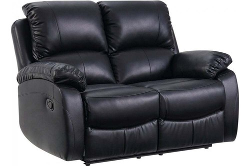 Sofa suite leather - sofa, recliner