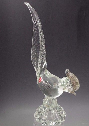 Murano glass bird - murano, roadrunner