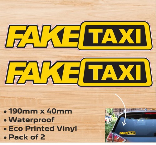 Pack fake taxi vinyl - of,