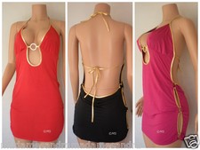 SEXY BACKLESS MINI DRESS