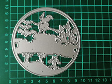 Halloween Scene Metal Die