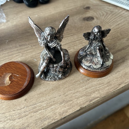 Pewter fairy figure ornament - fairy,