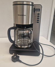 Bonsenkitchen Filter Coffee Machine with Insulated Jug, Coffee Maker with Timer