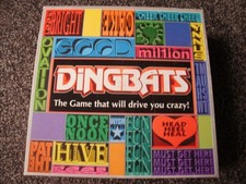 Dingbats Board Game by Ravensburger 1999 Complete & Nice Condition Family Xmas