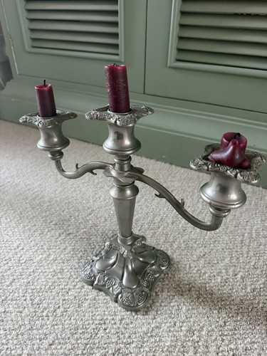 Arm silver polished - 3-arm, metal