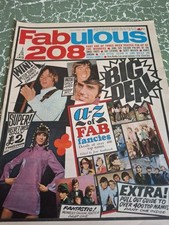 Vintage FABULOUS Magazine 21 OCTOBER 1967 Monkees Cat Stevens Small Faces Walker