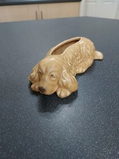 A Sylvac Cocker Spaniel  Dog  Posy Trough Model 2025