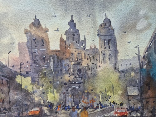 Mauritious watercolour - mauritious,