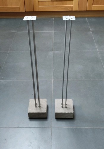 Ikea concrete base speaker - base,