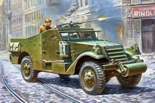 Zvesda scout car - m3,