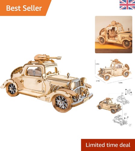 164 piece vintage car - 164-piece, jigsaw