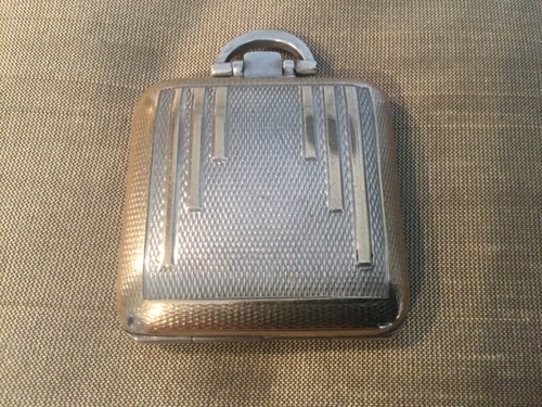Silver gold overlay purse