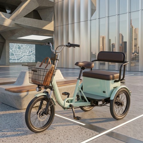 Electric tricycle adult 25km - electric, 25km/h