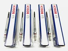 4x BOSCH Glow Plugs 0250404001