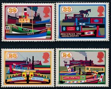 GB 1993 Inland Waterways canals boats set SG 1775-1778 MNH mint *COMBINED POST