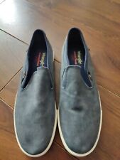  Wrangler Art wm91101a Moccasin Blue Canvas Casual mens shoes 