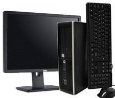 CHEAP FAST DESKTOP COMPUTER Set PC 22" Monitor Full Setup Bundle- WIFI-W10 Pro