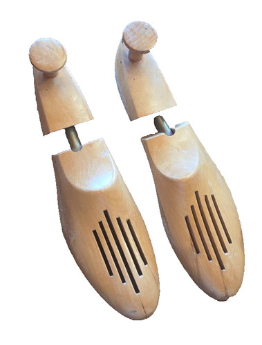 Vintage shoe tree - shoe, wood