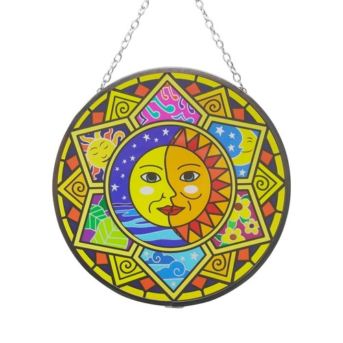 Glass sun catcher with - , and