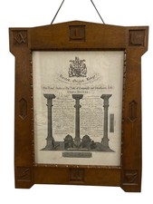 Masonic Regalia Certificate