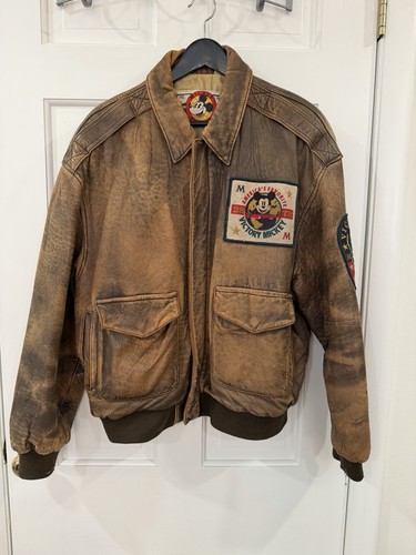 Vintage mickey mouse leather - mickey,