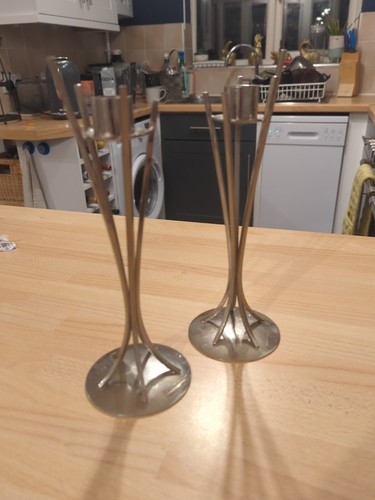 Vintage modernist candle - candle, stick