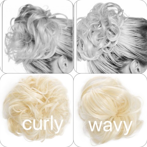 Koko messy bun - scrunchie, curly