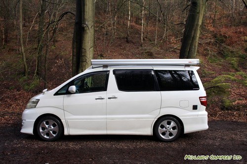 Toyota alphard campervan hire - alphard,